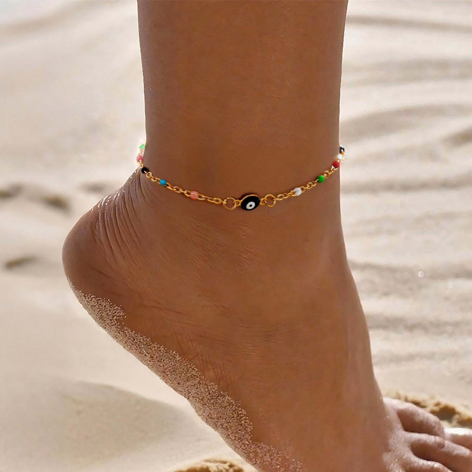 Vintage Lucky Evil Eye Anklet  - огляд і ціна Jc Jewelry & Watches