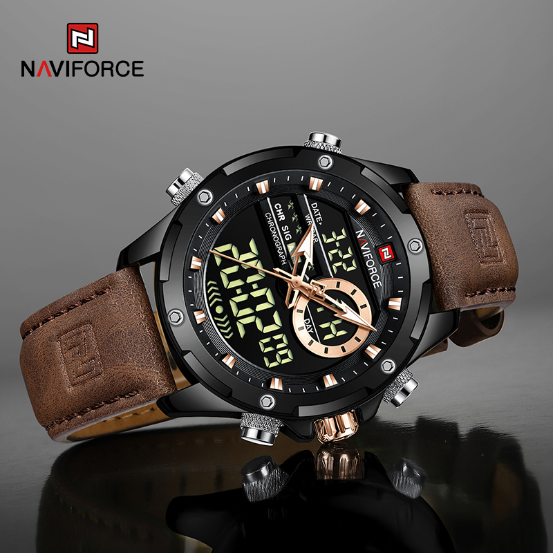 New NAVIFORCE Men Watches Quar - огляд і ціна Jewelry Inspired Watches