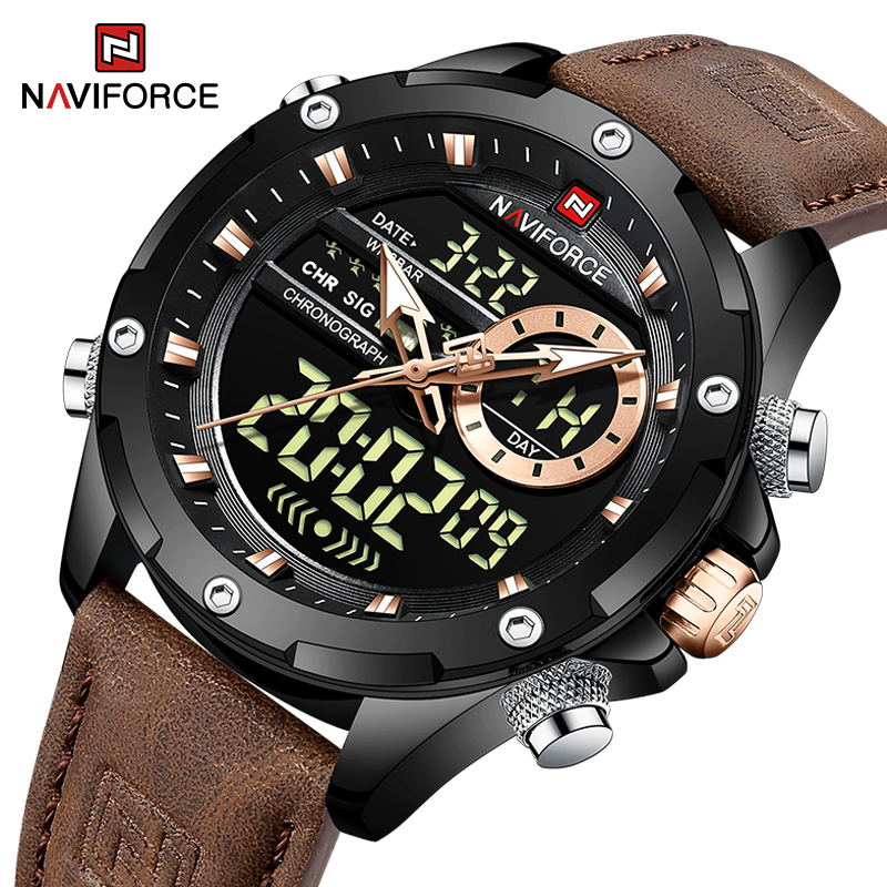 New NAVIFORCE Men Watches Quar - огляд і ціна Jewelry Inspired Watches