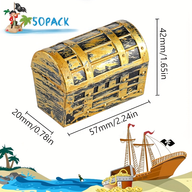 24/50pcs Halloween Pirate Trea - огляд і ціна Jewelry & Watches Bench