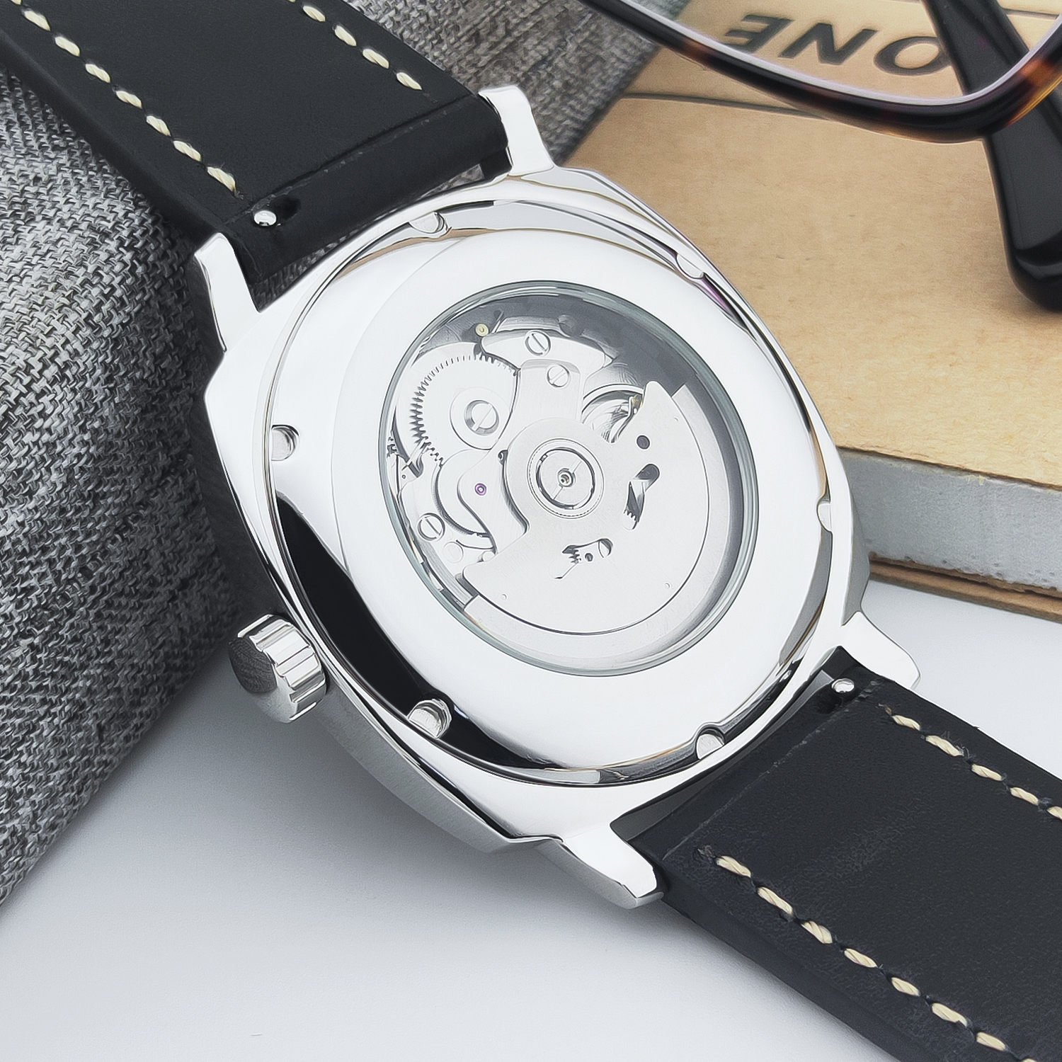 CUSTOM 42MM Stainless Steel Sa - огляд і ціна Jewelry Style Watches