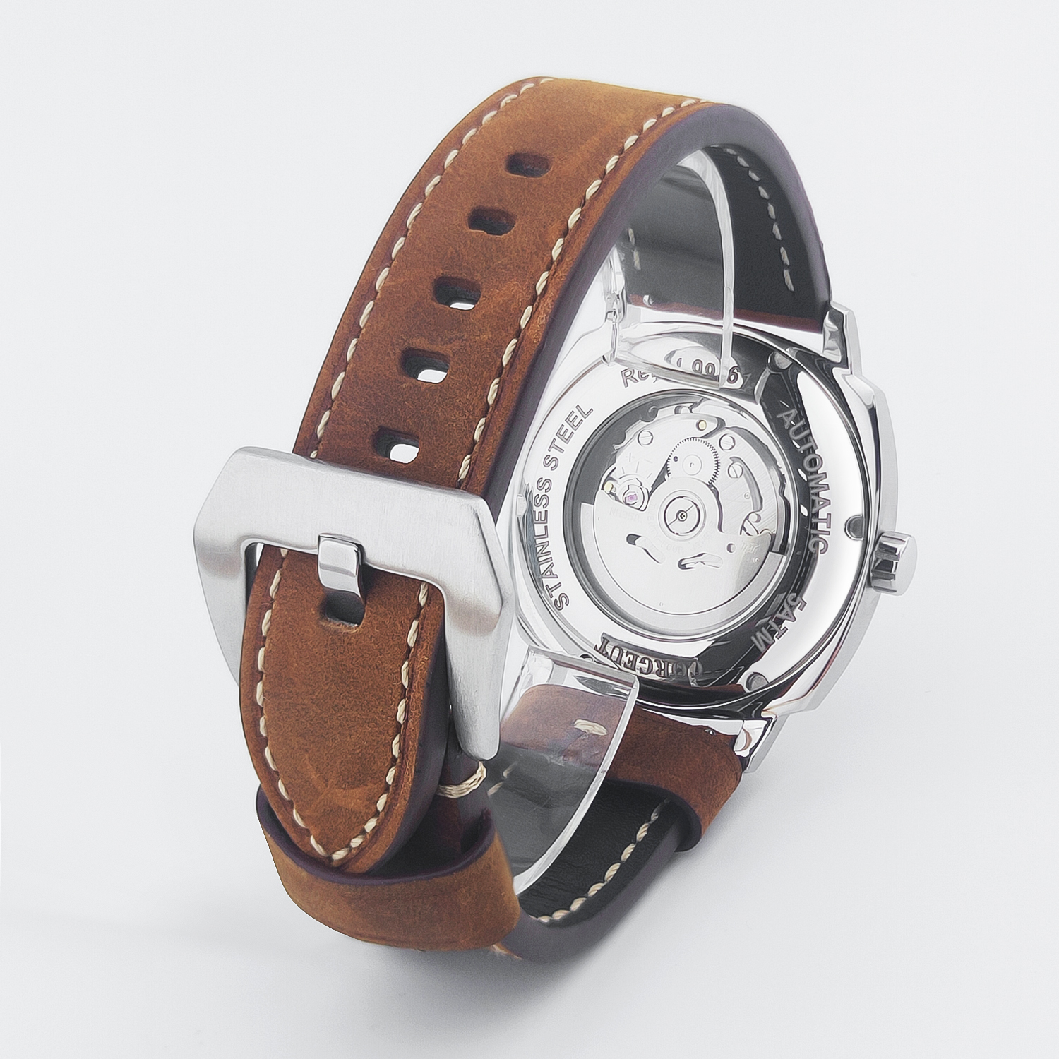CUSTOM 42MM Stainless Steel Sa - огляд і ціна Jewelry Style Watches