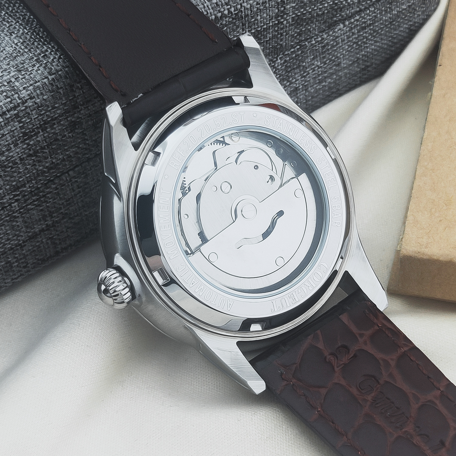 CUSTOM Logo 41mm MIYOTA8215 Au - огляд і ціна Jewelry Style Watches