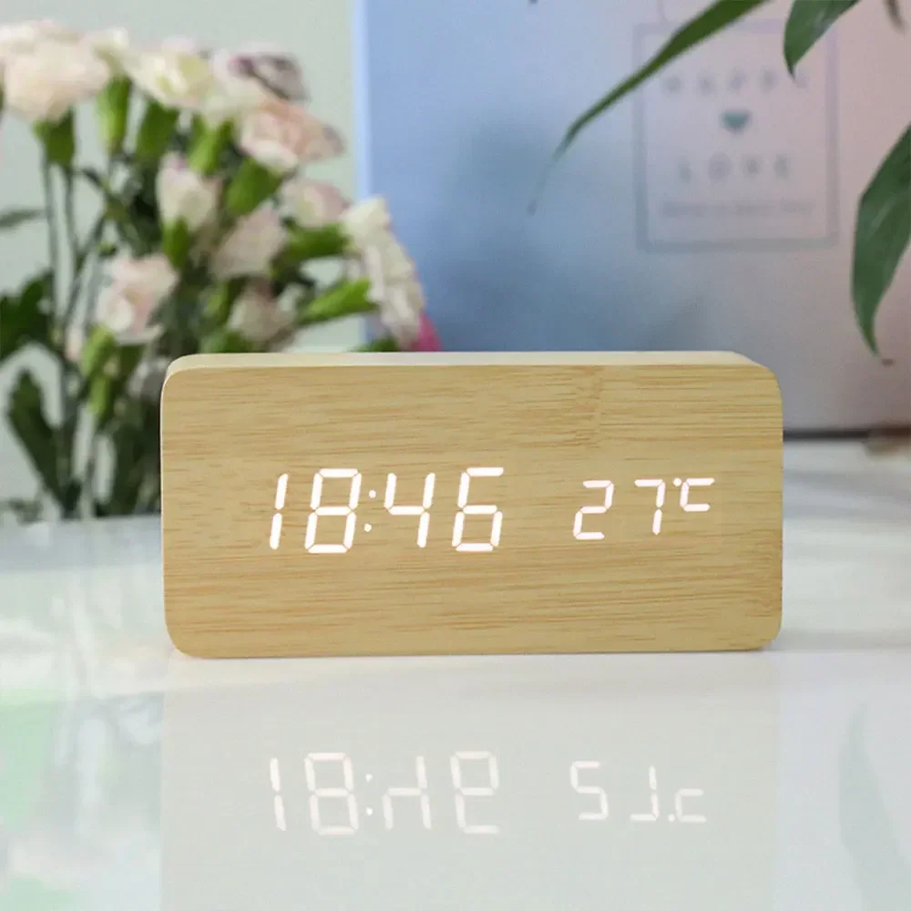 Wall Clock Wooden Electronic W - огляд і ціна Moments Watches & Jewelry Burlington Reviews