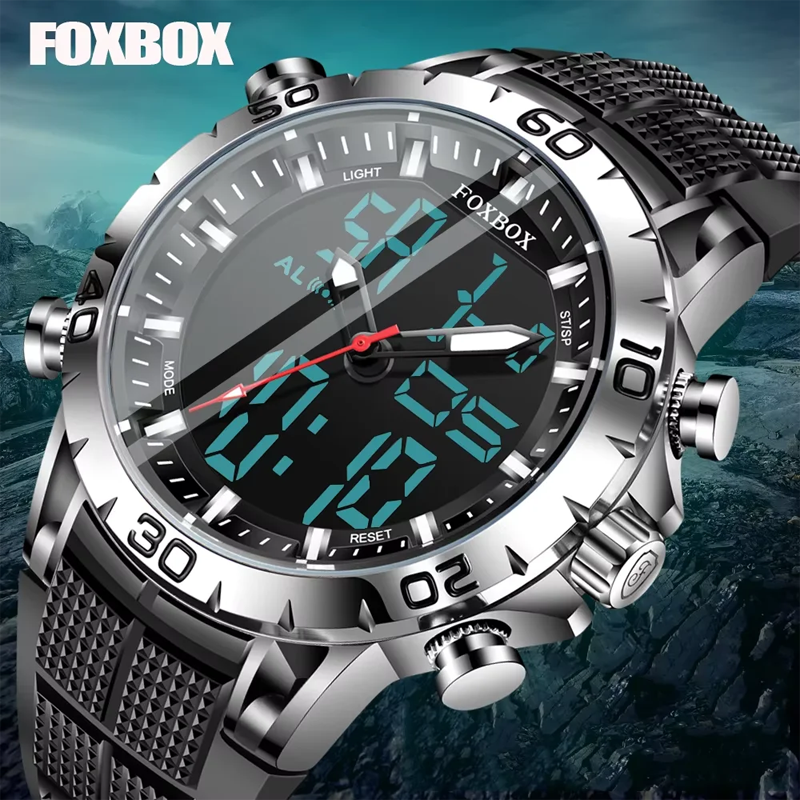 FOXBOX Mens Watches Sports Top - огляд і ціна Jewelry Inspired Watches