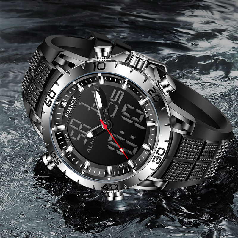 FOXBOX Mens Watches Sports Top - огляд і ціна Jewelry Inspired Watches