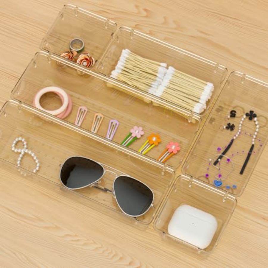 6 Pack Drawer Organizer Set, A - огляд і ціна Jewelry & Watches Bench