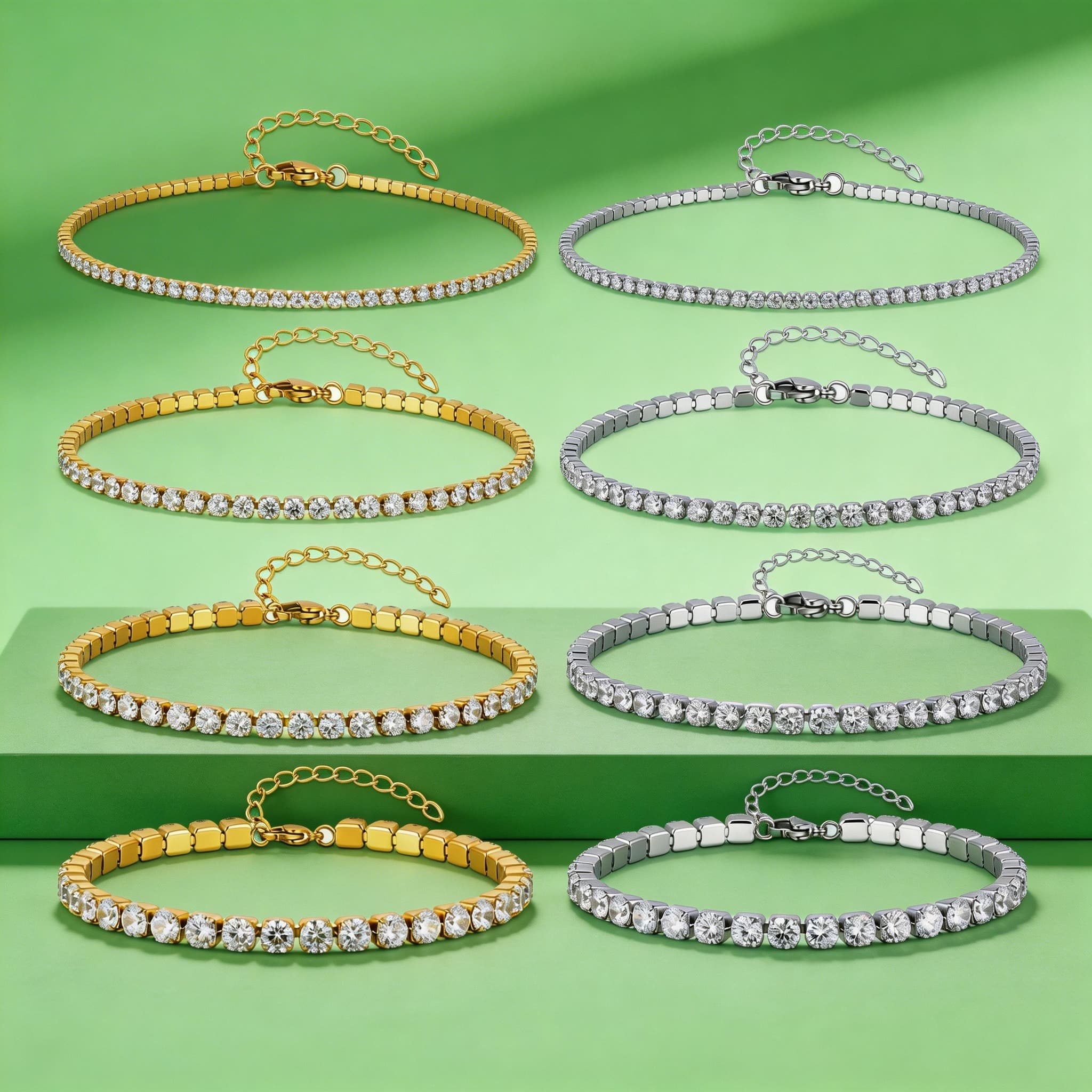 2/3/4/5MM Luxury Zircon Tennis - огляд і ціна Jc Jewelry & Watches