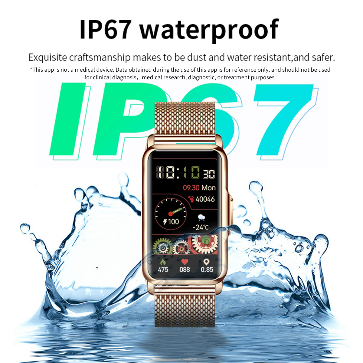 LIGE Smart Watch Men Women Fit - огляд і ціна Jewellery Watches