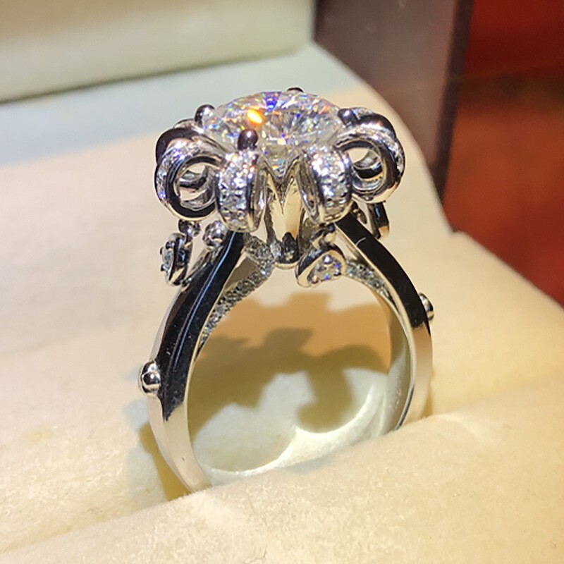 CellaCity Trendy Silver Jewelr - огляд і ціна Statement Cocktail Ring