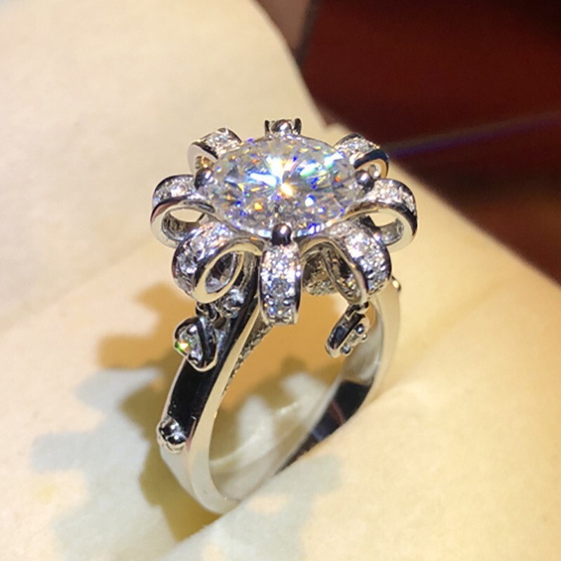 CellaCity Trendy Silver Jewelr - огляд і ціна Statement Cocktail Ring
